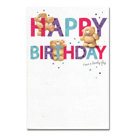 Birthday Forever Friends Card